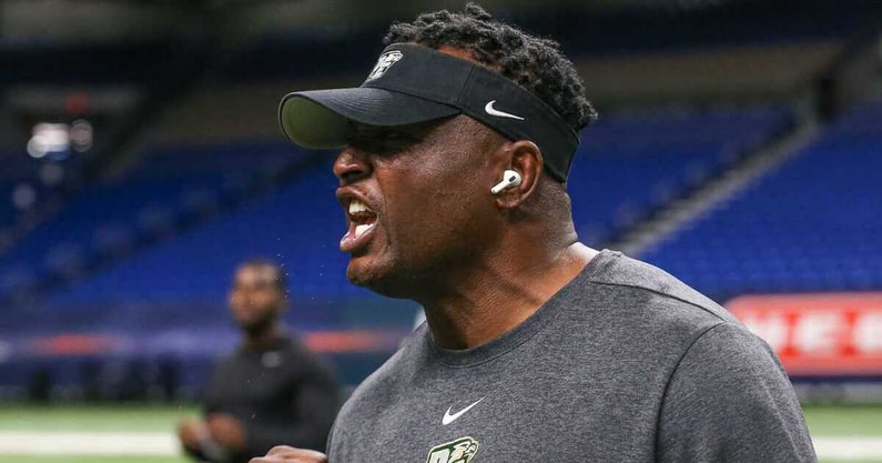 DeSoto head coach Claude Mathis - Texas high school football