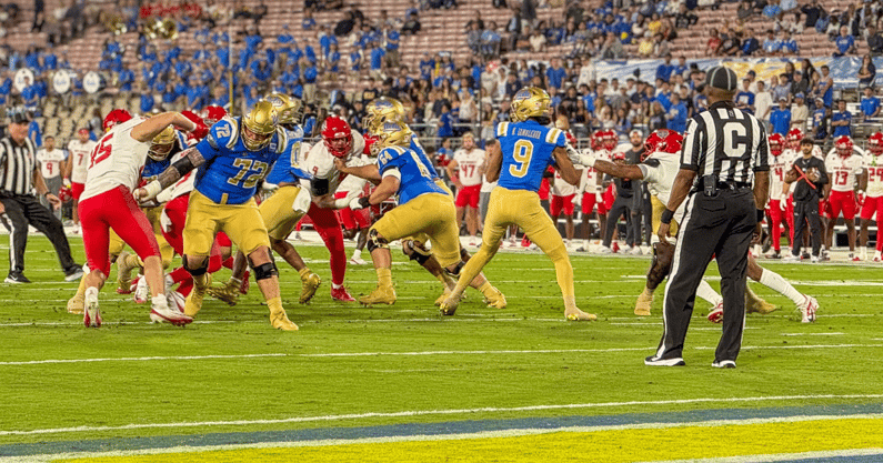 UCLA quarterback Nico Iamaleava