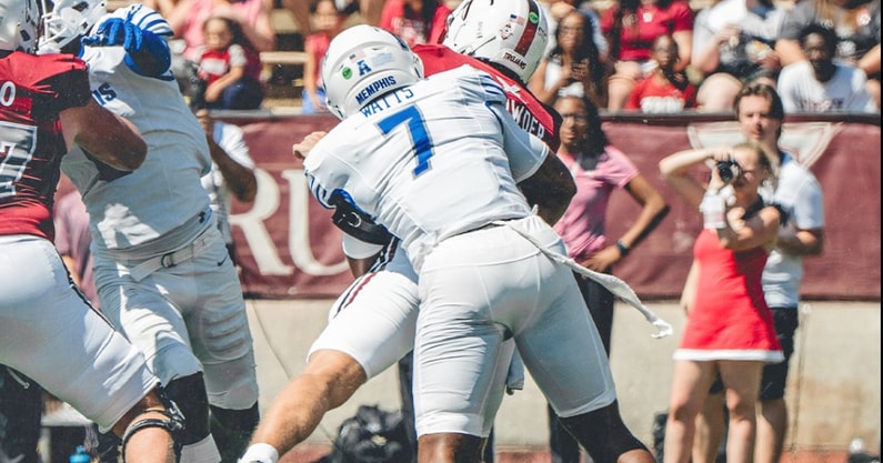 Memphis Football at Troy 2025