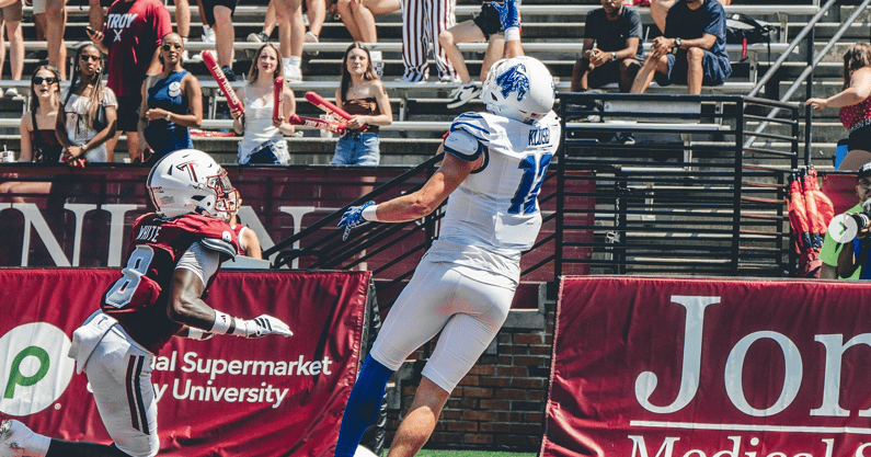 Memphis football at Troy 2025