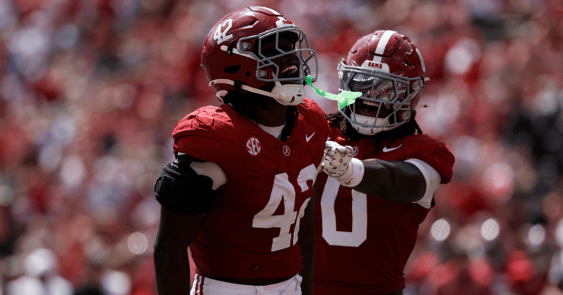 Alabama LB Yhonzae Pierre