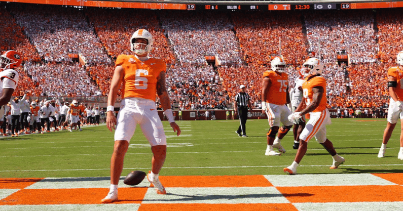 Joey Aguilar. Credit: UT Athletics