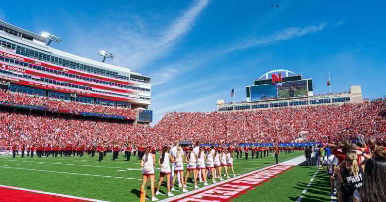 Nebraska football Memorial Stadium