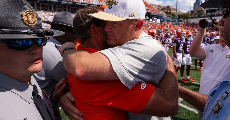 NCAA Football: Clemson at Georgia Tech
