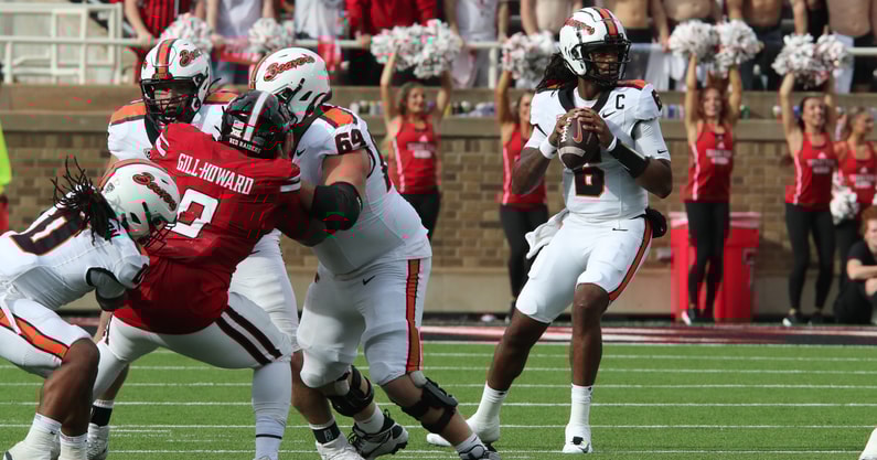 NCAA Football: Oregon State at Texas Tech