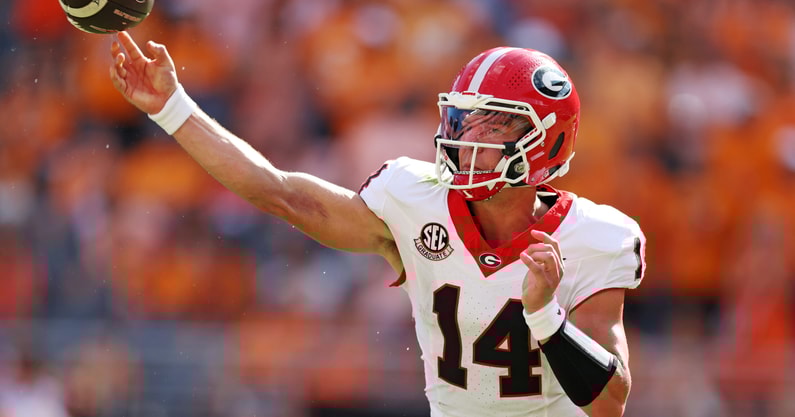NCAA Football: Georgia at Tennessee
