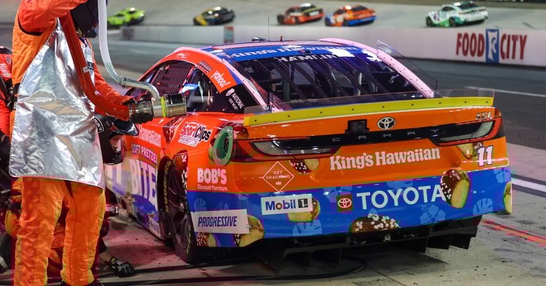 Denny Hamlin Bristol Night Race tires