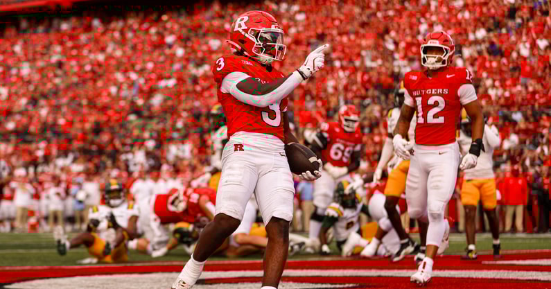 Rutgers Football RB Antwan Raymond
