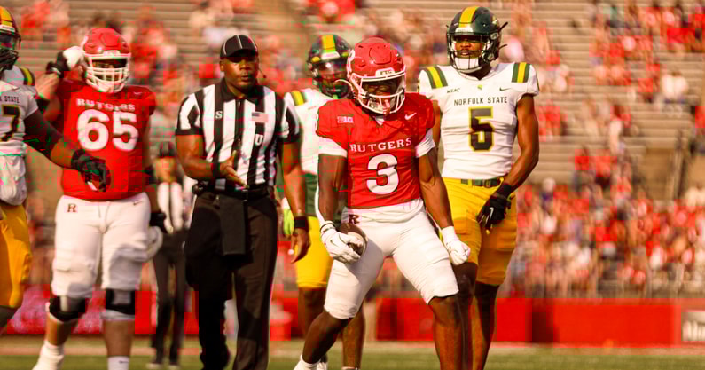 Rutgers Football RB Antwan Raymond