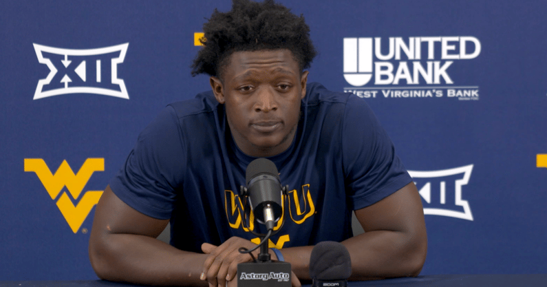 West Virginia defensive back Darrian Lewis
