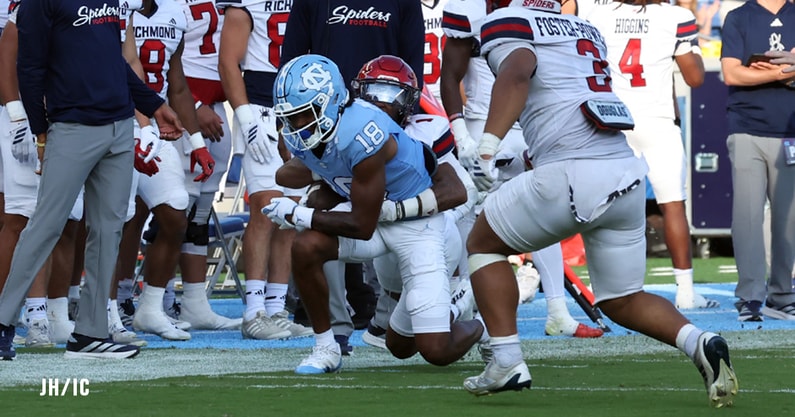 Jaiden Patterson Collects and interception against Richmond.