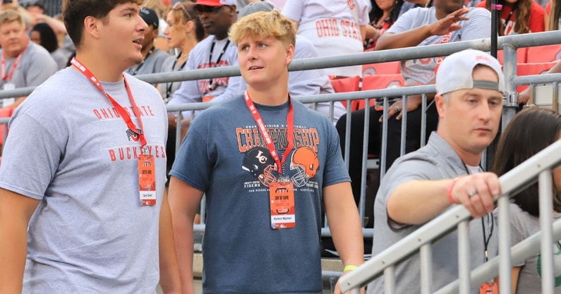 Kellen Wymer by Mick Walker -- Lettermen Row --