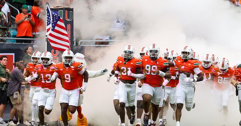 NCAA Football: South Florida at Miami