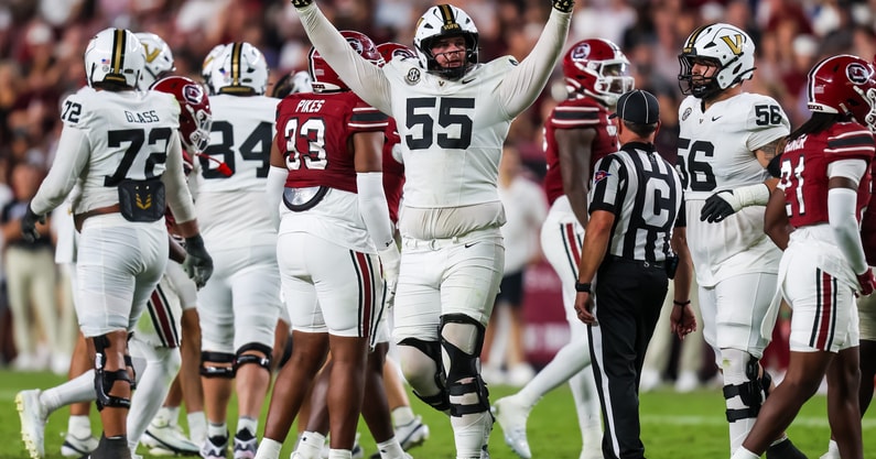 NCAA Football: Vanderbilt at South Carolina