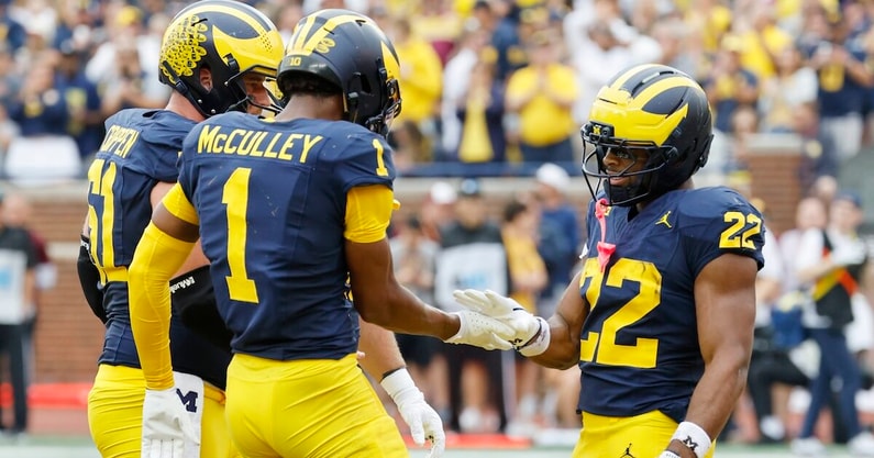 NCAA Football: Central Michigan at Michigan