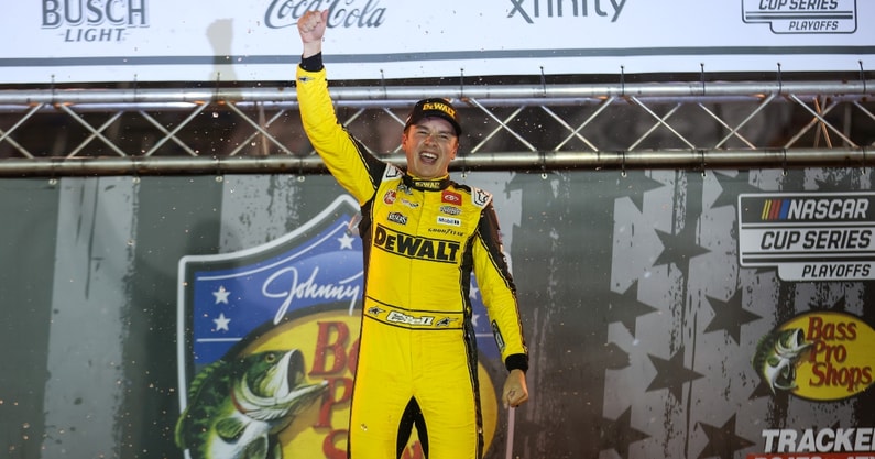 Christopher Bell Bristol NASCAR Playoffs