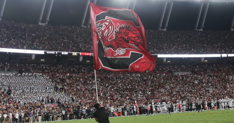 South Carolina Gamecocks flag (C.J. Driggers | GamecockCentral.com)