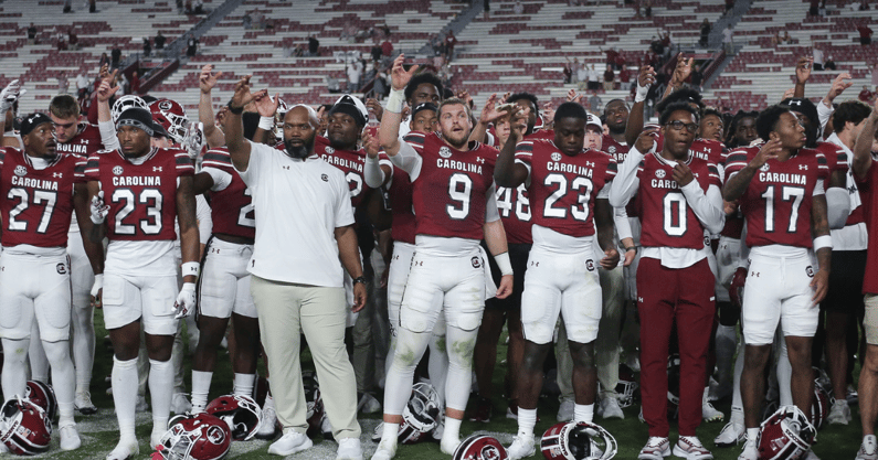 The South Carolina football team. Photo by: CJ Driggers | GamecockCentral