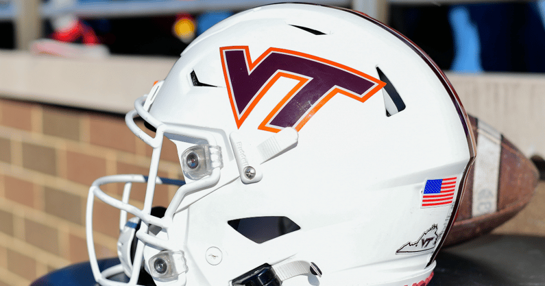 virginia tech coach helmet