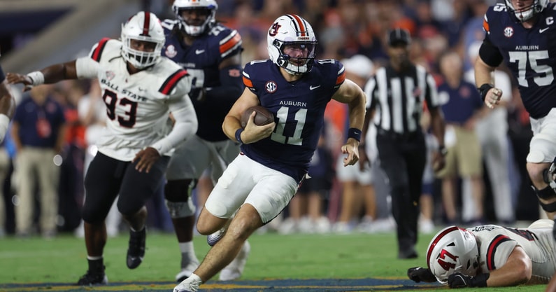 NCAA Football: Ball State at Auburn