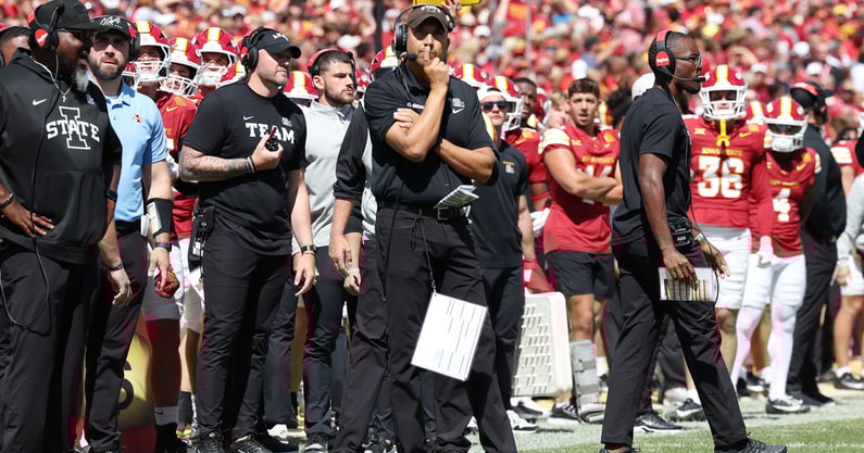 NCAA Football: Iowa at Iowa State