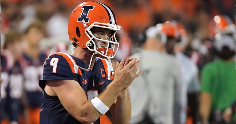 The biggest matchup of the week includes the Fighting Illini. (Photo by Ron Johnson-Imagn Images)