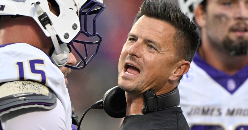 James Madison HC Bob Chesney