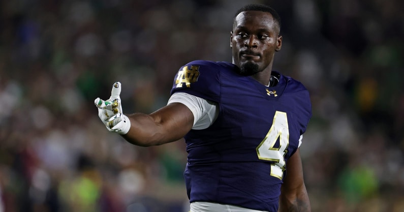 NCAA Football: Texas A&amp;M at Notre Dame