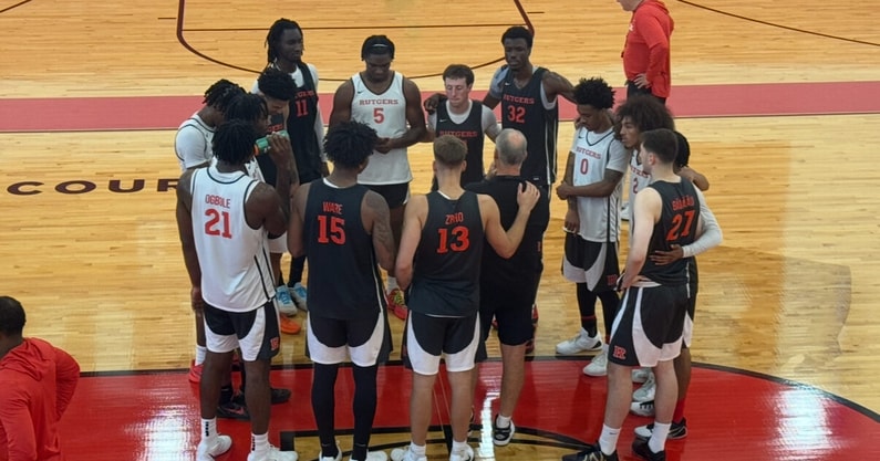 Rutgers Basketball practice 2025-26