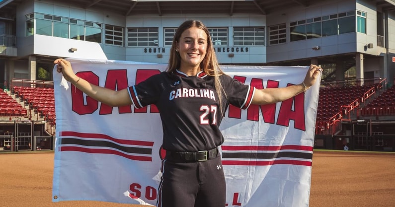 bella bourque south carolina gamecocks softball