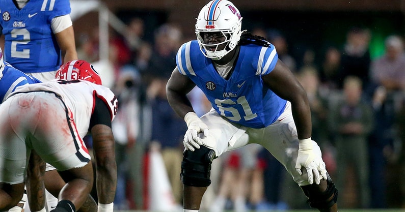 NCAA Football: Georgia at Mississippi
