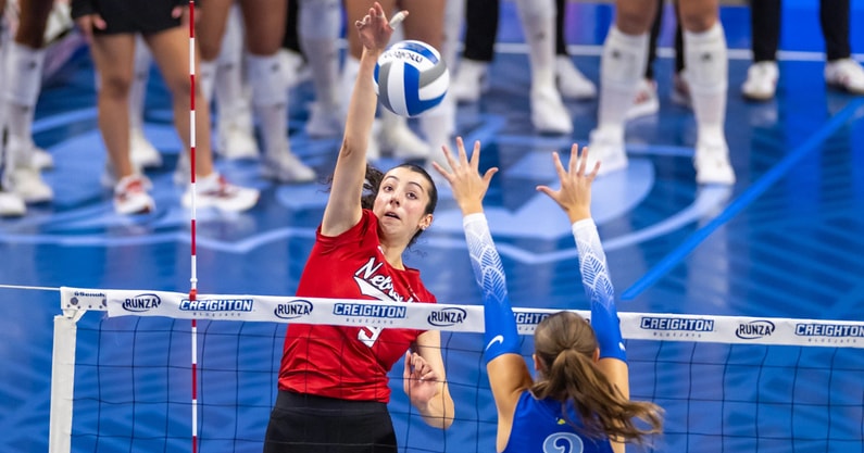 Nebraska volleyball Virginia Adriano