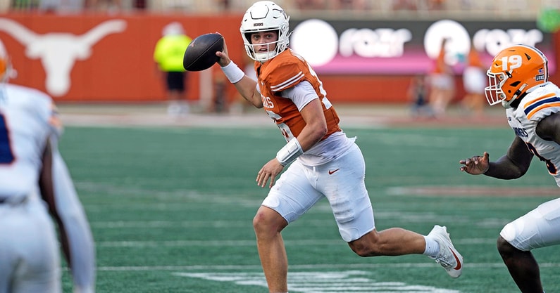 Texas QB Arch Manning vs. UTEP