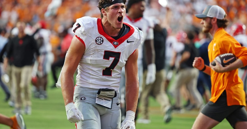 NCAA Football: Georgia at Tennessee