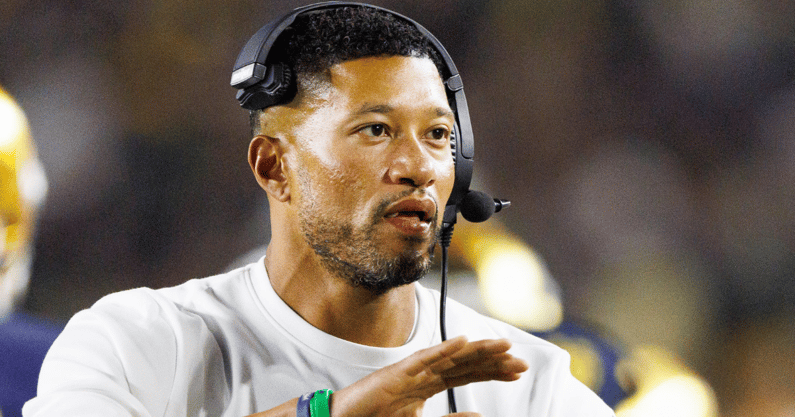 Notre Dame HC Marcus Freeman