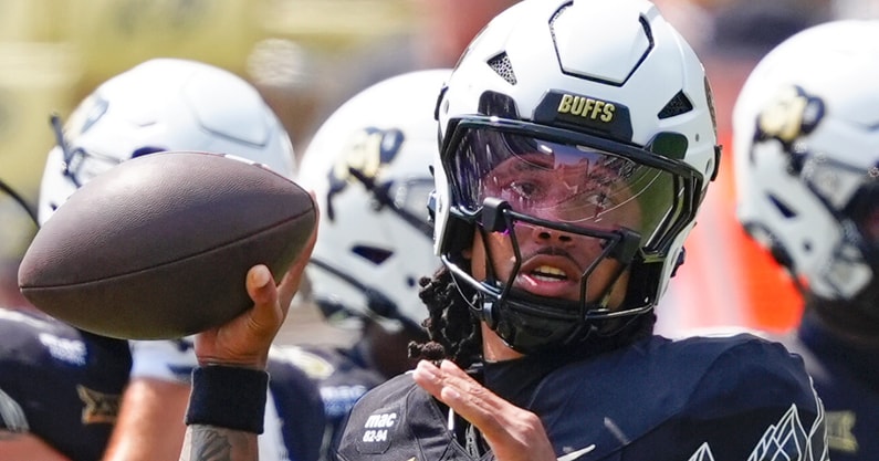 Colorado QB Kaidon Salter