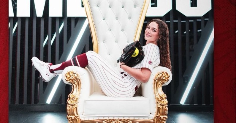 south carolina gamecocks softball parker malone
