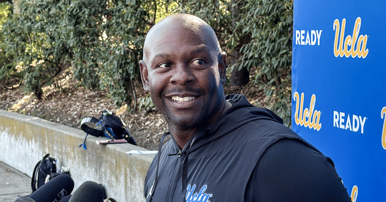 UCLA interim head coach Tim Skipper