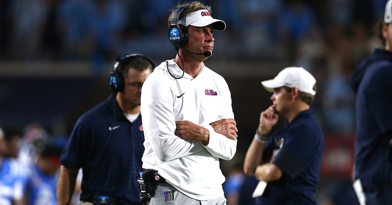 NCAA Football: Arkansas at Mississippi