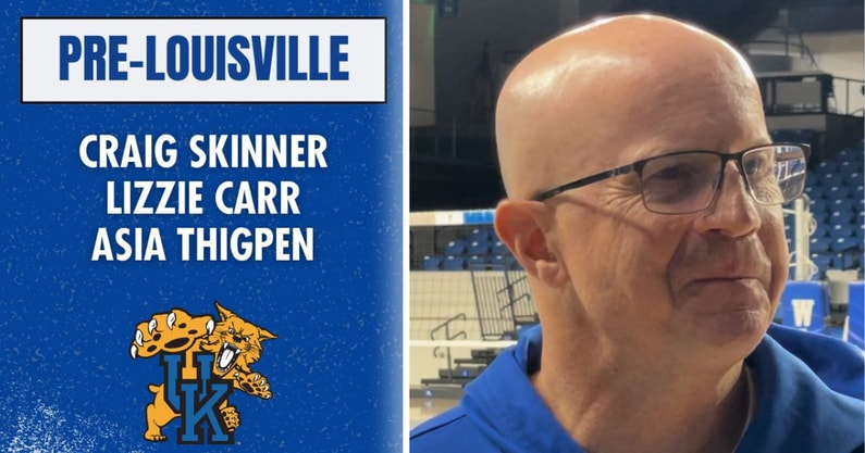 Craig Skinner, Kentucky players preview matchup with No. 3 Louisville
