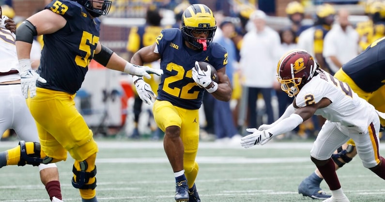 NCAA Football: Central Michigan at Michigan