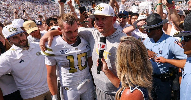 NCAA Football: Clemson at Georgia Tech