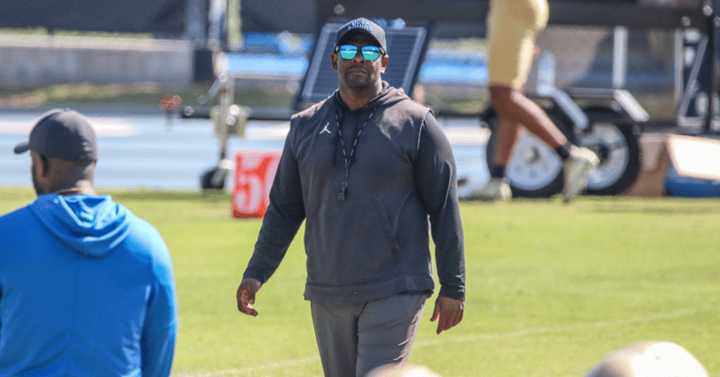 UCLA interim head coach Tim Skipper