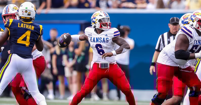NCAA Football: Kansas at West Virginia