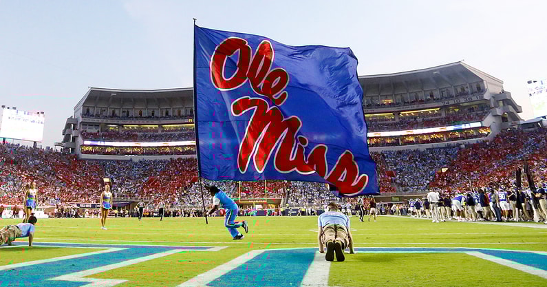 NCAA Football: Arkansas at Mississippi