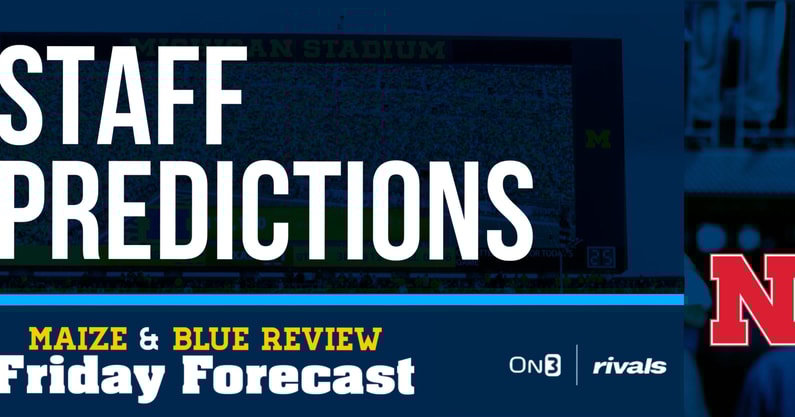 Michigan Nebraska Staff Predicitons