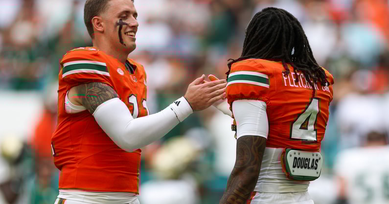 NCAA Football: South Florida at Miami