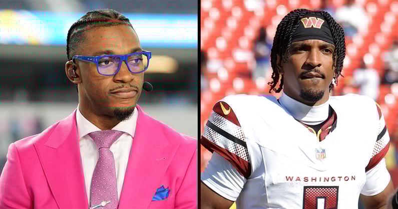 Robert Griffin III Jayden Daniels injury Commanders
