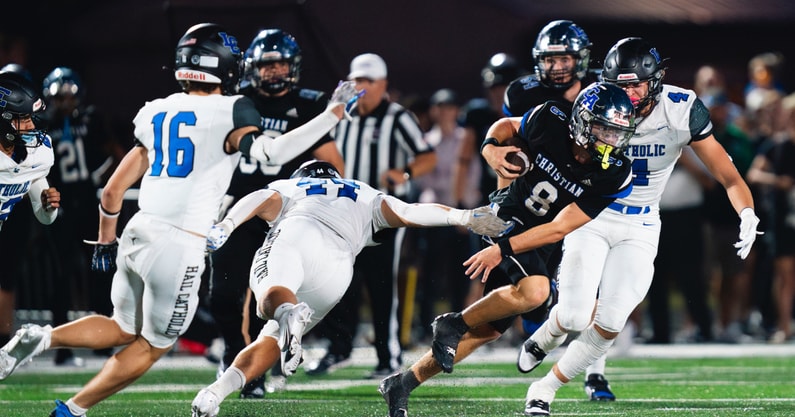 Lexington Christian Academy beats Lexington Catholic 28-21 in Holy War - Bryce Stevenson, Kentucky Sports Radio