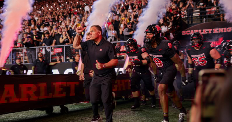 Rutgers Football Head Coach Greg Schiano